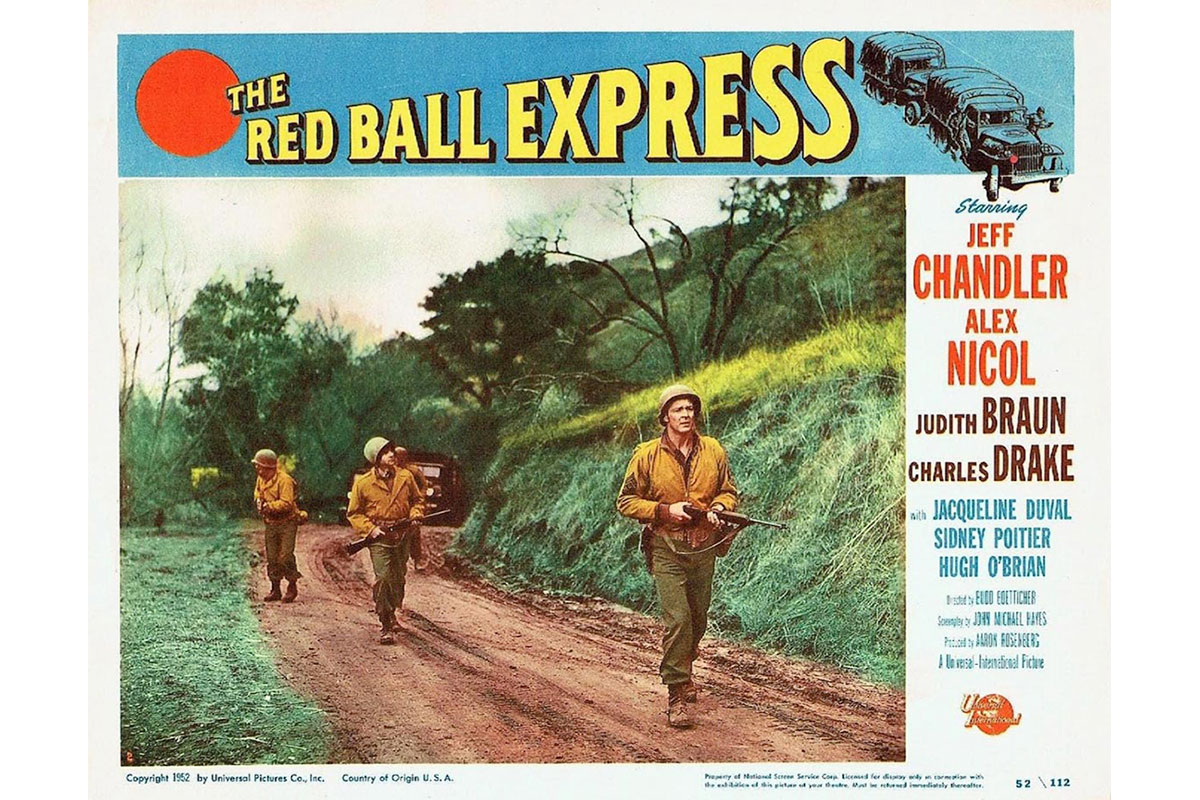 Affisch för filmen Operation "ilexpress" som hade premiär 1952.