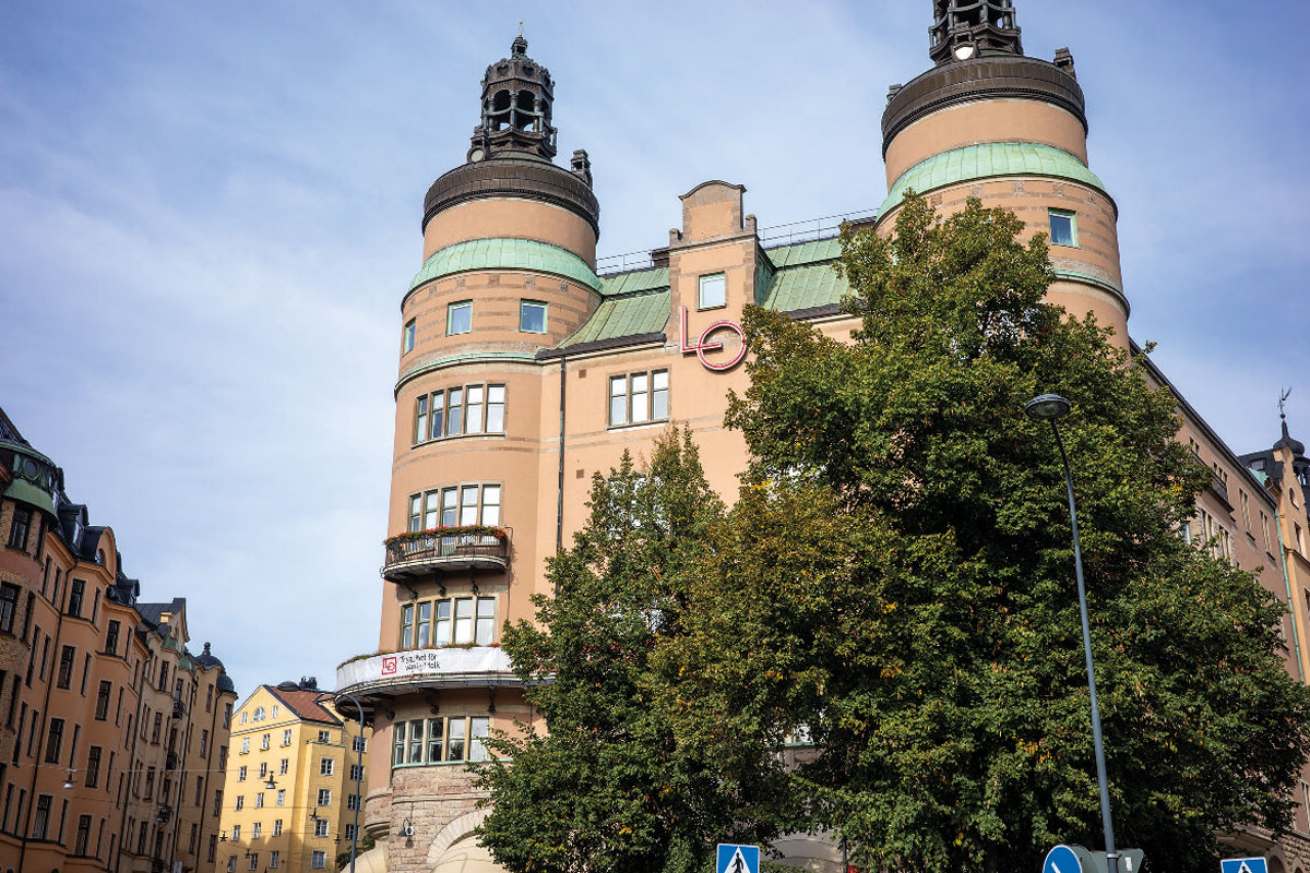 LO-borgen i Stockholm. Foto: John Antonsson