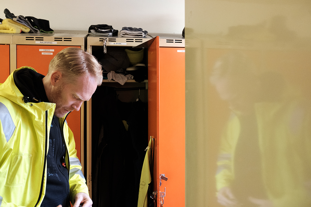 Erik Hjertberg är ordförande för Transports klubb på SFS. Foto: John Antonsson